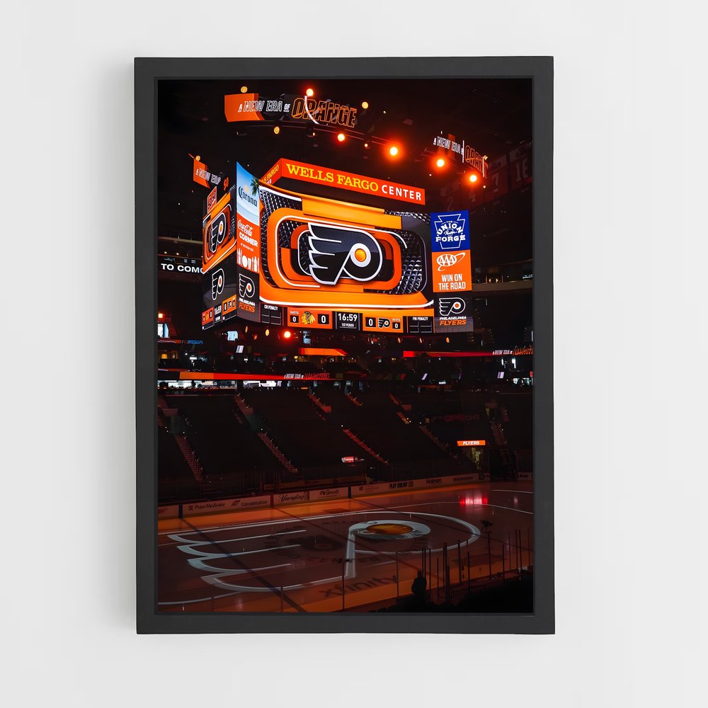 Poster Game On Flyers – affiche Hockey sur glace (vue 2)
